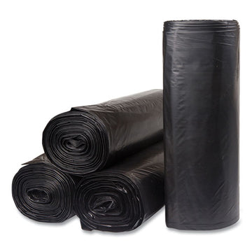 Inteplast Group Low-density Commercial Can Liners, 60 Gal, 1.2 Mil, 38" X 58", Black, 10 Bags-roll, 10 Rolls-carton freeshipping - TVN Wholesale